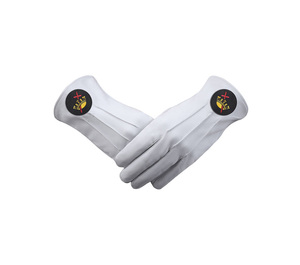 Guantes de Cuero Cyrene de Lujo para Mujer, Estilo Caballero, Venta al Por Mayor OEM - Product Image 1