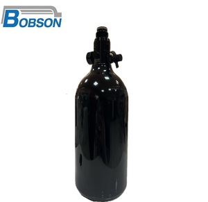 Bouteille vide en aluminium rechargeable de réservoir de Paintball de CO2 de 20oz pour la boisson de brew à la maison et l'usage extérieur de champ - Product Image 6