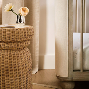 OEM ODM Rattan Stool Round <b>Pouf</b> Ottoman Natural Wicker <b>Seating</b> Stool Decorative Accent Chair Alternative Eco Friendly Furniture - Product Image 6