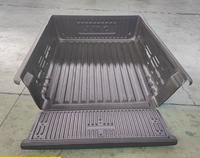Bâche de benne amovible pour Chevrolet Silverado 1500, benne de 5,8 pi, 2019-2024, construction en HDPE