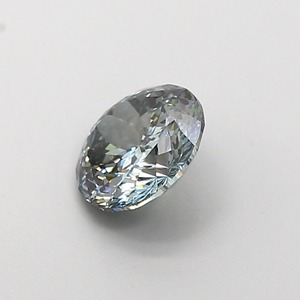 Diamant de laboratoire CVD de 1,11 carat, vert bleuâtre intense, qualité VVS2, polissage excellent, pierre précieuse de luxe pour bijoux. - Product Image 2