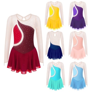 Ropa Elegante para Niñas de 6 a 16 Años, Vestido de Baile, Ropa de Moda para Competencia de Patinaje, Ropa de Gimnasia para Fiestas, Ropa de Entrenamiento de Baile - Product Image 1