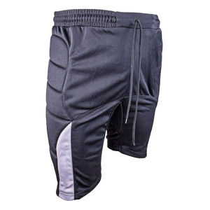 Camiseta y pantalones cortos de portero de fútbol acolchados personalizados para hombre, ropa para adultos, pantalones transpirables para hombre - Product Image 1