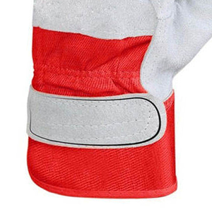 Guantes de Seguridad de Cuero Vacuno de Buena Calidad para Uso Mecánico y Eléctrico, Guantes de Trabajo de Látex y Algodón al por Mayor - Product Image 6