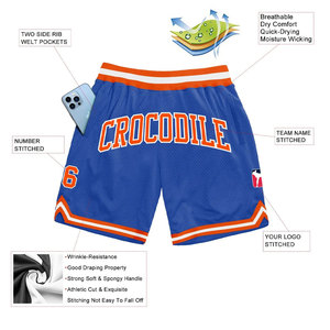 Shorts de basketball en tissu mesh à séchage rapide, coupe décontractée, pour athlètes, confortables et amples, pour l'entraînement sportif. - Product Image 4