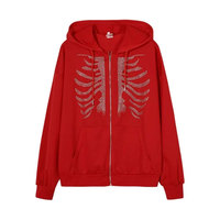 Sweat à capuche pour homme avec strass, style streetwear tendance, pull scintillant à capuche, idéal pour les soirées, respirant, léger et confortable pour le quotidien