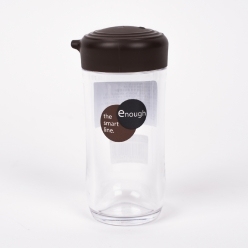 Inomaata ขวดสีเงินขนาดใหญ่ภาชนะพลาสติกสีน้ำตาล - Product Image 1