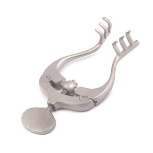 Retractor Quirúrgico Jansen de Acero Inoxidable de 100 mm, Punta Roma, 25-042-100, Juego de Instrumentos Manuales para Retracción Suave de Tejidos - Product Image 3