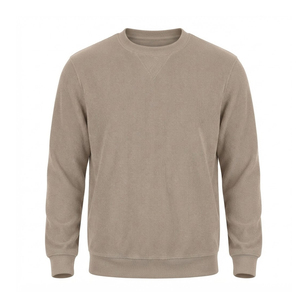 เสื้อสเวตเชิ้ตผู้ชายคอวี ผ้าฝ้าย 100% สีและโลโก้สั่งทำได้ สำหรับฤดูหนาว สไตล์ลำลอง มีจำหน่าย - Product Image 2