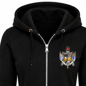 Women Custom Greek Full Zip Up Hoodie <b>Black</b> Fleece <b>Sweatshirt</b> With Embroidered Greek Letter Patch Premium Sorority Fashion Outer - Product Image 6