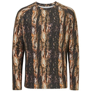 เสื้อเชิ้ตตกปลาแขนยาวลายพรางสำหรับผู้ชาย พิมพ์ลายแบบซับลิเมชั่น แห้งเร็ว UPF 50 เสื้อผ้าสำหรับกิจกรรมกลางแจ้ง - Product Image 1