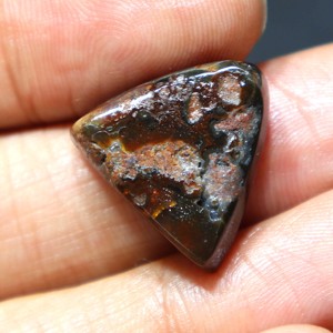 Genuine Fire Agate Loose Stone Natural Unique Fire Agate Gemstone Handmade Healing Crystal Polished Fire Agate Jewelry Making - Product Image 4