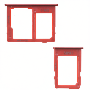 Bandeja Roja para Tarjeta SIM y MicroSD para Samsung Galaxy J4 Plus J6 Plus 2018 - Product Image 2