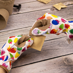 Gant de jardinage en cuir de vachette léger, résistant à l'eau, de protection individuelle, robuste, pour adulte - Product Image 6