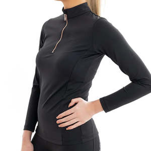 Camisa de equitación de manga larga para mujer, transpirable, para entrenamiento y competición. - Product Image 3