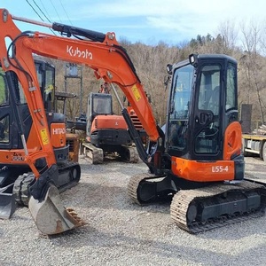 รถขุด Kubota U55-4 มือสอง ส่งเร็ว ซื้อเลย ราคาโรงงาน คุณภาพพรีเมียม ไมล์น้อย ระบบไฮดรอลิก แบบตีนตะขาบ - Product Image 4