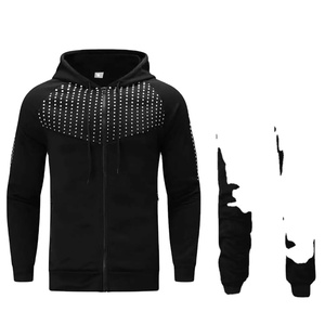 ชุดฮู้ดดี้แบบมีซิป สไตล์วินเทจ ผ้าคอตตอนแท้ 100% ระบายอากาศได้ดี ทรงปกติ ซักแล้ว น้ำหนักมาก แบบยูนิเซ็กซ์ รุ่น Oem Custom ปี 2026 - Product Image 6