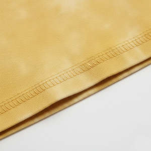 Camiseta de algodón de alta calidad con diseño de marca, estampado bajo demanda, lavado ácido, efecto desgastado, corte cropped y ajuste holgado para hombre. - Product Image 4