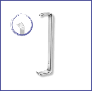 ชุดเครื่องมือผ่าตัด Optitech Healthcare Retractor Double Ended Tissue Hook ขนาด 12 ซม./14 ซม. 2 ชิ้น ได้รับการรับรองมาตรฐาน CE ระดับ I สำหรับใช้ในโรงพยาบาล - Product Image 1