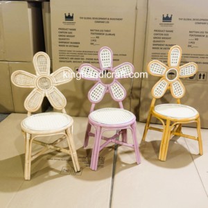 Chaises en rotin faites à la main pour enfants, idéales pour la location événementielle, mariages, fêtes d'anniversaire, mobilier pour enfants, vente en gros, fabricant OEM ODM - Product Image 5