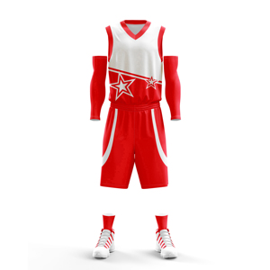 Custom Basketball Uniform Sets Performance <b>Athletic</b> Kit 100% Polyester Sports Jersey Manufacturing Supplier - Product Image 5