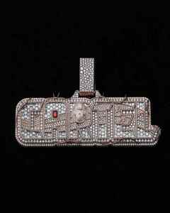 จี้เงินแท้ 925 คุณภาพสูง ขนาดใหญ่ สลักชื่อได้ตามต้องการ ประดับเพชรโมอิสซาไนต์สี D ระดับ VVS สำหรับผู้ชาย เครื่องประดับสุดหรู - Product Image 2