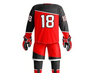Uniforme de hockey sur glace pour hommes, style unique, qualité supérieure, léger, très vendu, meilleur design, manches longues. - Product Image 2