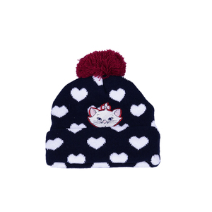 Vente en gros de bonnets d'hiver en laine mélangée de haute qualité avec broderie plate et logo personnalisé pour un usage unisexe sur la plage - Product Image 3