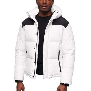 Premium Quality men New Fashion Winter Clothing Men Warm puffer Jacket polyester and <b>waterproof</b> <b>Padded</b> Coat Hooded Puffer Jacket - Product Image 1