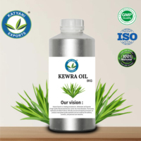 Huile essentielle de Kewra de qualité industrielle, 1 kg, en vrac, distillée à la vapeur, 100 % pure et naturelle, huile d'aromathérapie - Étiquetage privé disponible