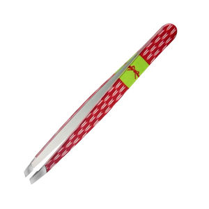 MAHFOOZ INSTRUMENTS Pince à épiler biseautée en acier inoxydable à impression colorée, très vendue, pour l'épilation et les cils - Product Image 2