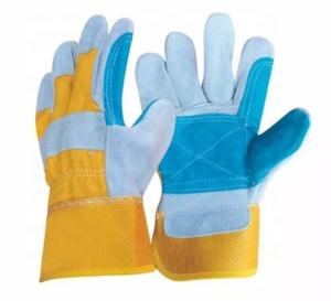 Gants de travail mécaniques, étanche, vache fendue, robuste, industriel, résistant aux coupures, protection de sécurité, pour le jardin - Product Image 6