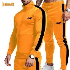 Survêtement décontracté pour homme, sweat à capuche et pantalon de survêtement, ensemble deux pièces, vêtements de sport de haute qualité, nouvelle collection, 2021 - Product Image 3