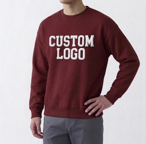 เสื้อสเวตเชิ้ตคอกลมทรงปกติสำหรับผู้ชาย สวมใส่สบายๆ พร้อมบริการ OEM - Product Image 2