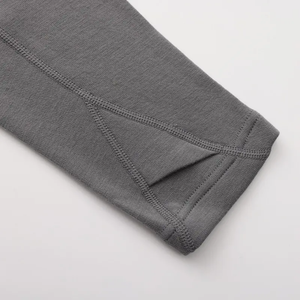 เสื้อยืดแขนยาวผู้ชาย ผ้าฝ้าย 100% คุณภาพสูง ป้องกันรอยยับ สวมใส่สบาย คอกลม เสื้อแขนยาว - Product Image 2