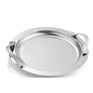 Modern Design Hotel Table Food Serving Tray High Quality Stainless Steel Serving Tray For Ramadan <b>Eid</b> Organizer In Best Price - Product Image 6