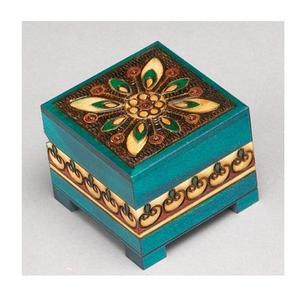 <b>Mini</b> Trending Wooden Printed Jewelry <b>Box</b> Luxury Customized Shelf <b>Box</b> Jewelry Organizer for Chic Gifting Vanity & Jewelry Display - Product Image 1