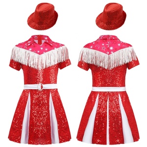 6-16 modelo de ropa de actuación para niños, para Niñas Ropa de baile, disfraz de Cosplay, vestido de fiesta para niños, vestido para niños - Product Image 4