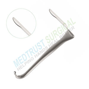 Rétracteur vaginal Jackson en acier inoxydable, instrument chirurgical gynécologique pour examen et rétraction vaginale - Product Image 3