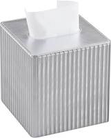Boîte à mouchoirs décorative en métal simple et épurée, écologique, multi-usage, faite à la main, pour table, polie, personnalisable