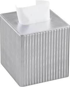 Organizador Multiusos Ecológico de Metal Simple para Colgar, Caja de Pañuelos Hecha a Mano, Decorativa para Mesa, Acabado Pulido - Product Image 3