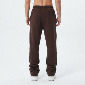 Pantalones Casuales para Hombre, Estilo Stack, Personalizados con Bordado y Estampado Desgastado, Pantalones Deportivos para Gimnasio, Ecológicos, de Felpa Francesa, 480 GSM - Product Image 2