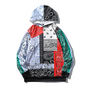 Nouvelle arrivée, sweat à capuche d'automne entièrement personnalisé avec logo imprimé en 3D par sublimation, poche, couleur unie, tendance, entièrement imprimé, léger - Product Image 1