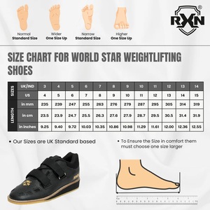 RXN World Star Weightlifting Shoes for Men and Women - Product Image 5