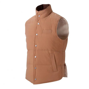 6XL Big Size Puffer Vest Men Winter Thick Padded Sleeveless Jacket <b>Extra</b> <b>Large</b> Quilted Gilet Warm Body Warmer for Cold Climate - Product Image 2