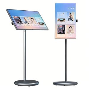 Pantalla Táctil LCD Portátil de 21.5 Pulgadas, Android 15, Mini Smart TV Inalámbrico con Batería, para Fitness, Gran Venta - Product Image 1