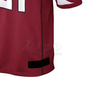 Camiseta cómoda de fútbol americano de manga corta para hombre, talla grande, ropa deportiva, camiseta de fútbol americano en venta - Product Image 6