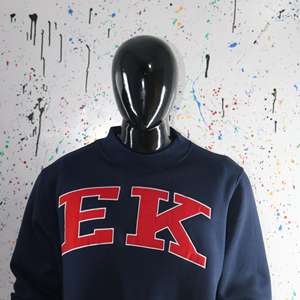 Sudadera EK BLUE con Cuello Alto, 100% Rojo, Apliques Bordados, Cuello Ancho, URBAN PRODUCTIONS - Product Image 5
