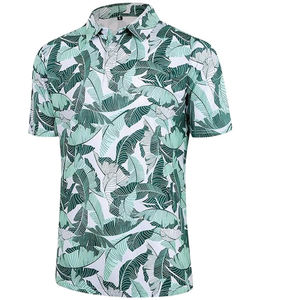 Personalizable verano Casual hombres de manga corta de poliéster para Polos 3D impreso patrón sólido mostrar su propio logotipo de marca - Product Image 2