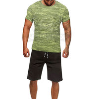 Prix d'usine – Ensemble short d'été assorti, design et logo personnalisés, 100 % coton, séchage rapide, short décontracté pour homme